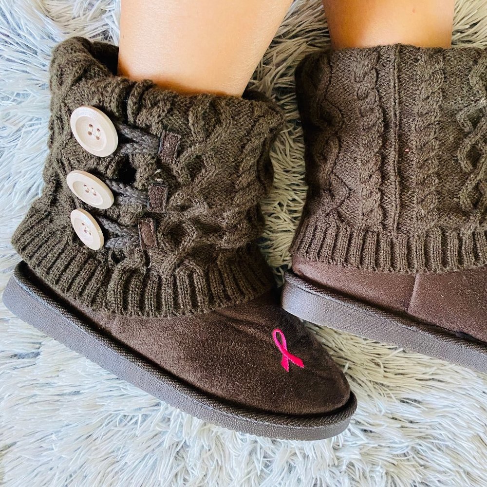 Cancer Snow Booties